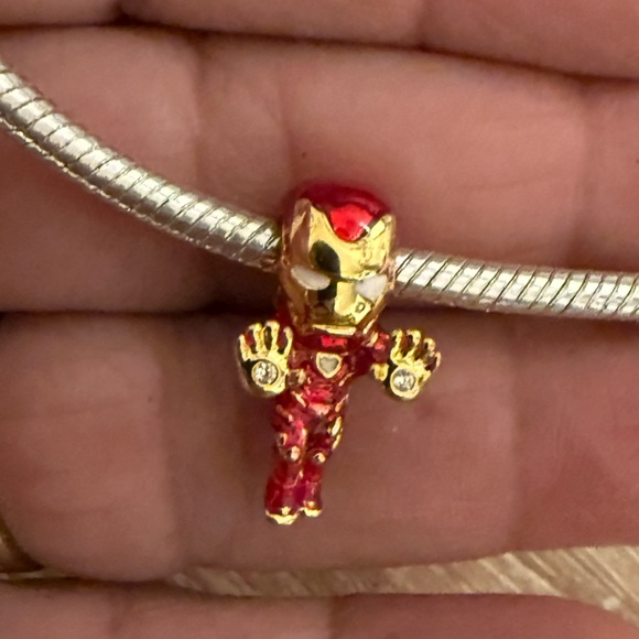 Pandora Red and Gold Charm - Picture 3 of 4